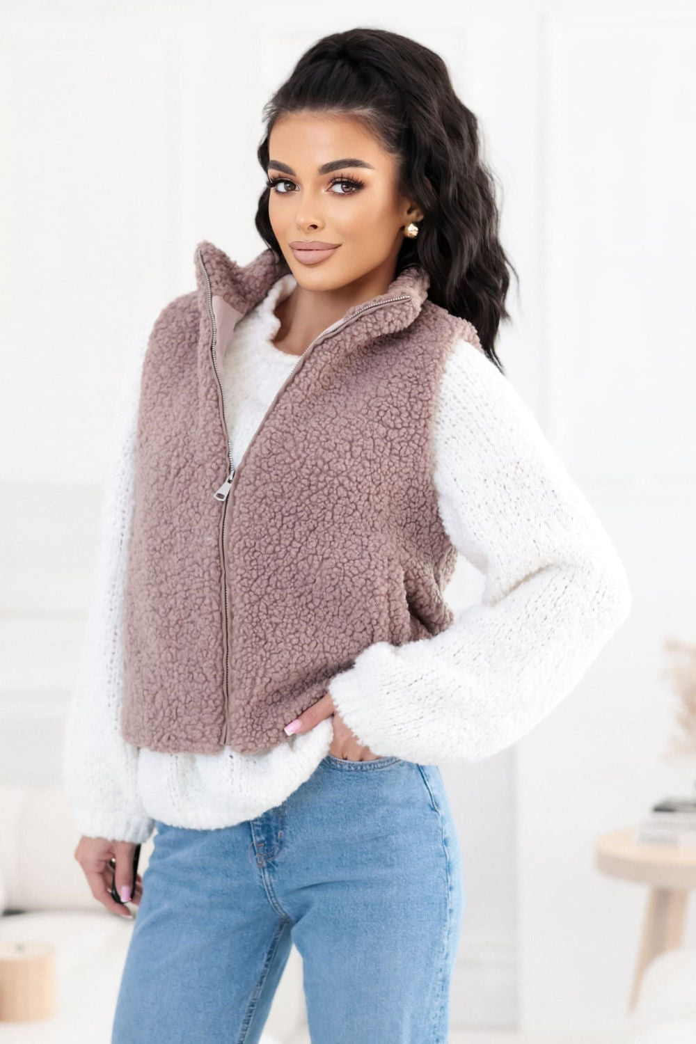 Gilet femme Factory Price — beige