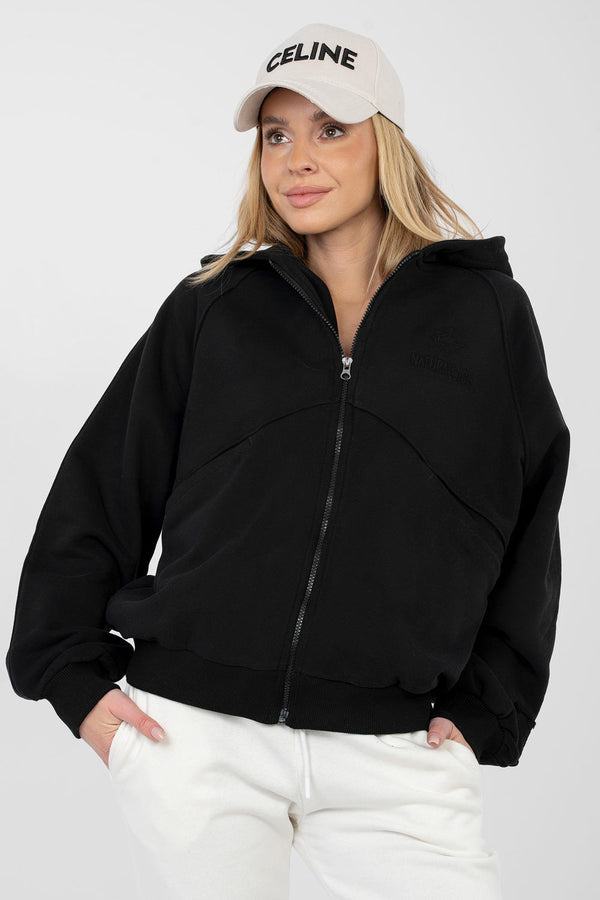 T-shirt femme Factory Price Sweatshirt Sweatshirt — noir