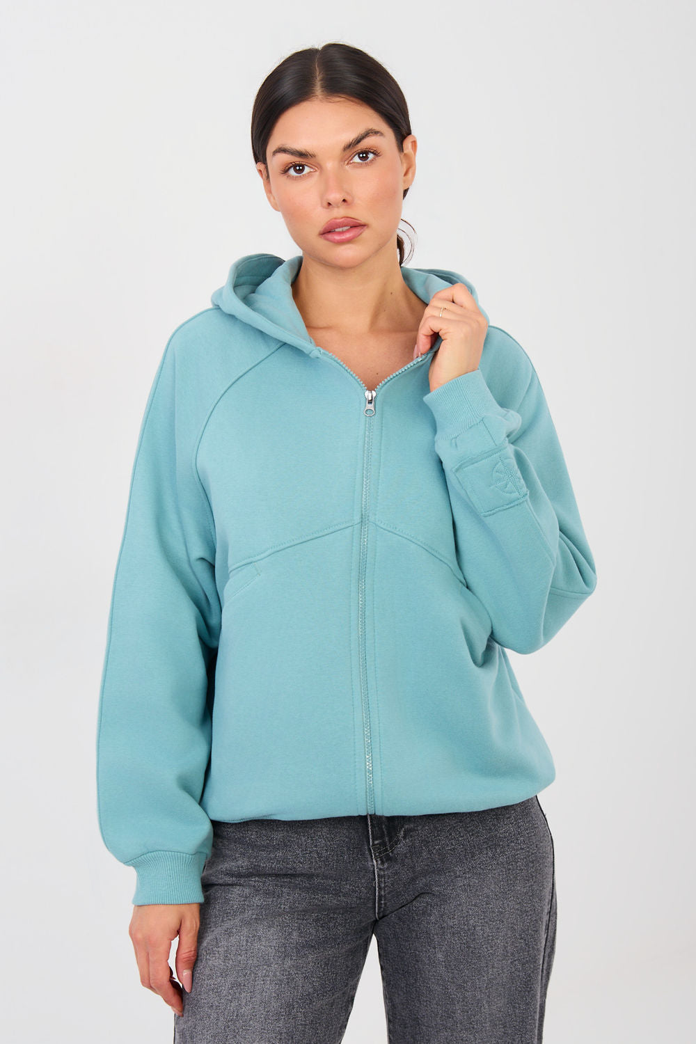T-shirt femme Factory Price Sweatshirt Sweatshirt — bleu