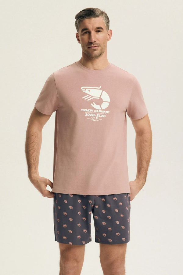 Pyjama homme Henderson — rosé