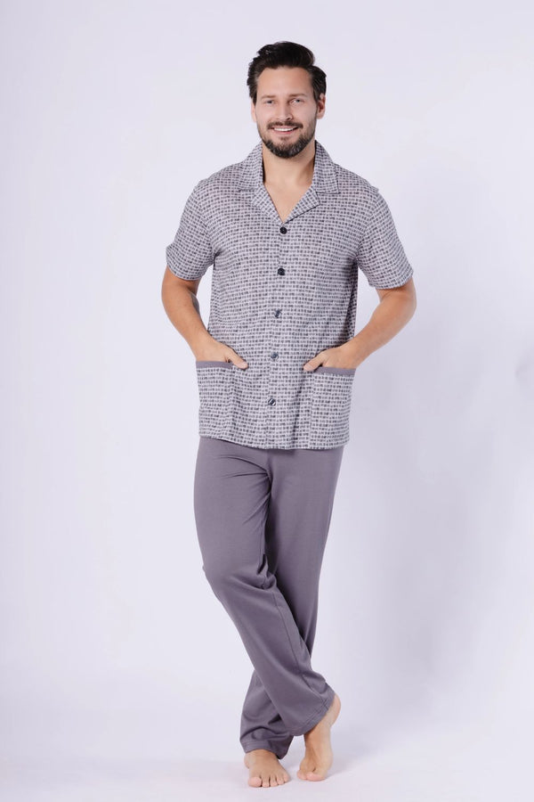Pyjama homme M-Max — gris