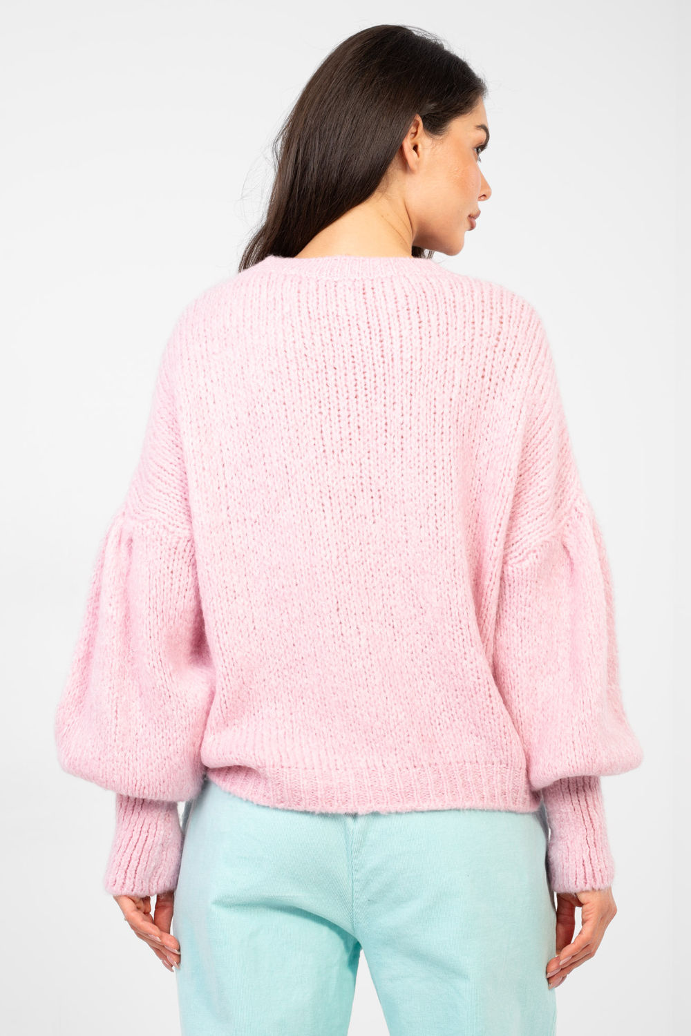 Pull femme Italy Moda Chandail Chandail — rosé