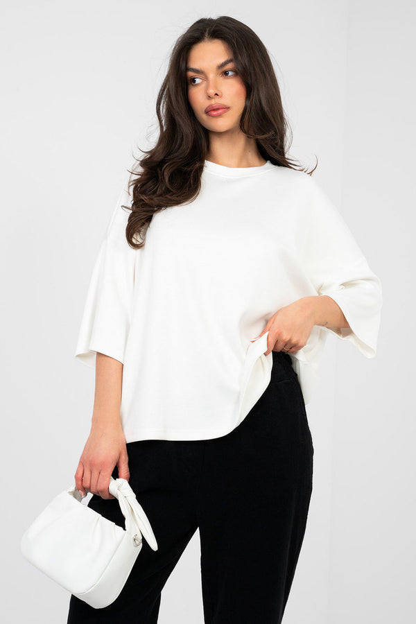 Blouse femme Rue Paris Chemisier Chemisier — blanc