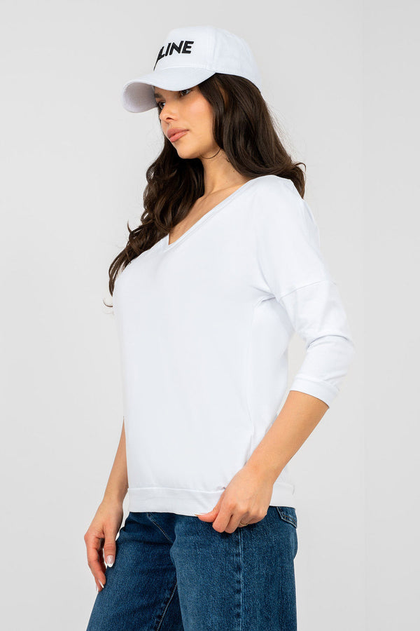 Blouse femme Rue Paris Chemisier Chemisier — blanc