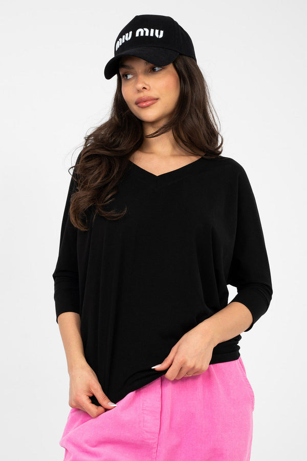 Blouse femme Rue Paris Chemisier Chemisier — noir