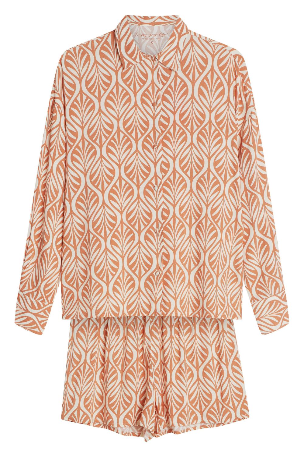 Pyjama femme Henderson — orange