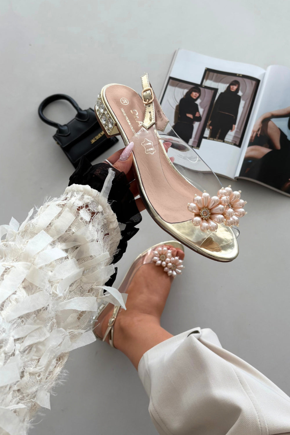 Sandales femme Step in style — jaune