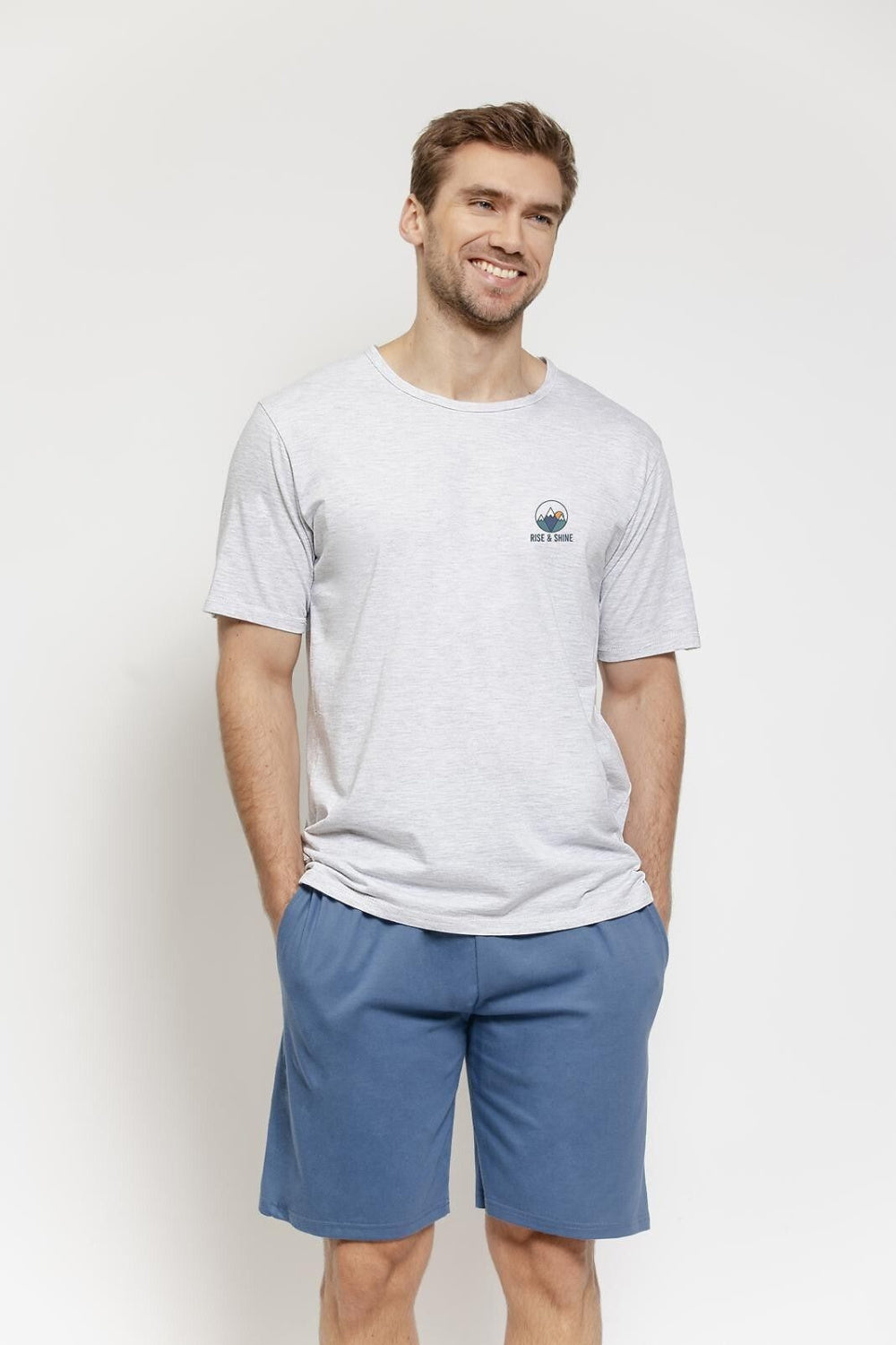 Pyjama homme Taro — gris