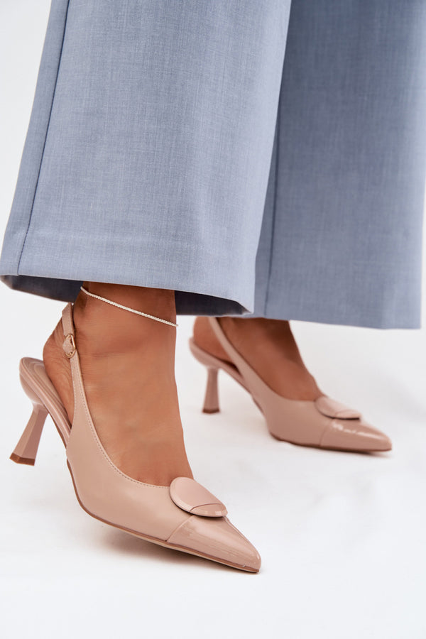 Sandales femme Step in style À Talons À — beige