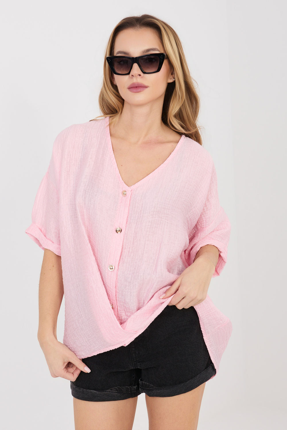 Blouse femme Italy Moda — rosé
