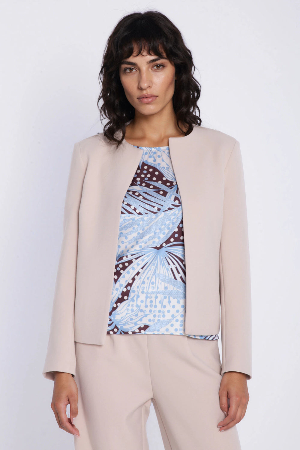 Blazer femme Nife — beige