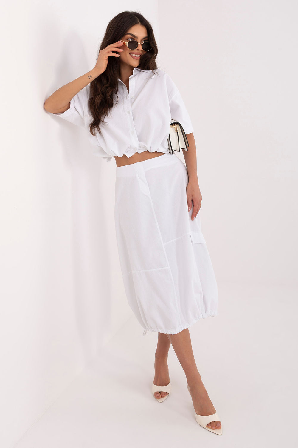 Jupe femme Rue Paris — blanc
