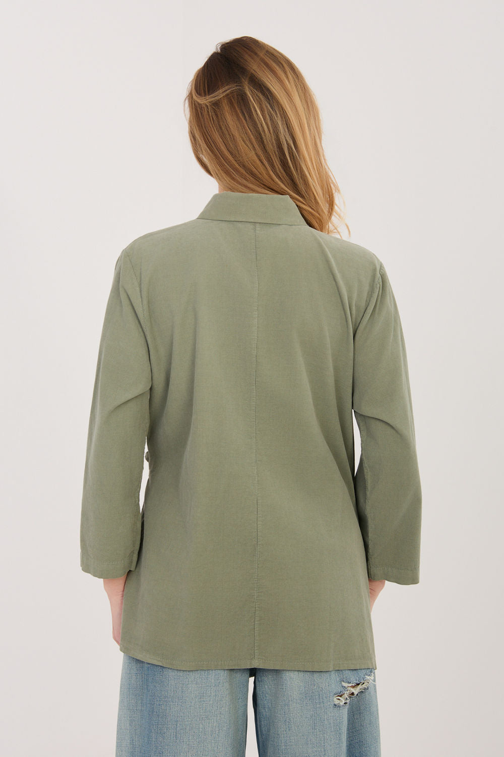 Blouse femme Rue Paris — vert