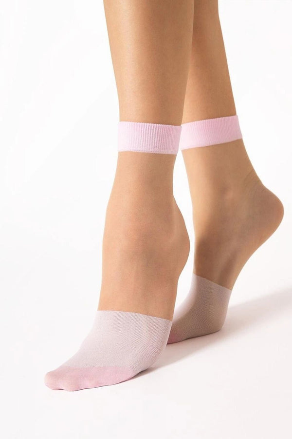 Chaussettes femme Fiore — rosé