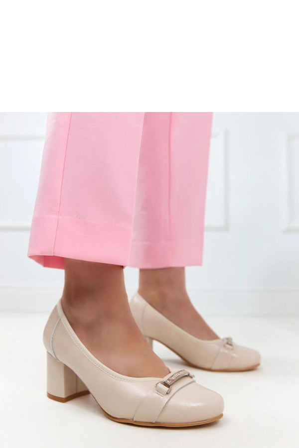 Chaussures à talons femme Solea — beige