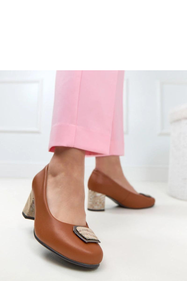 Chaussures à talons femme Solea — brun