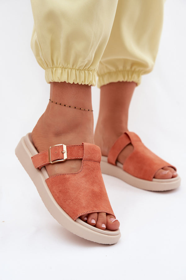 Sandales femme Step in style À Plateforme À — orange