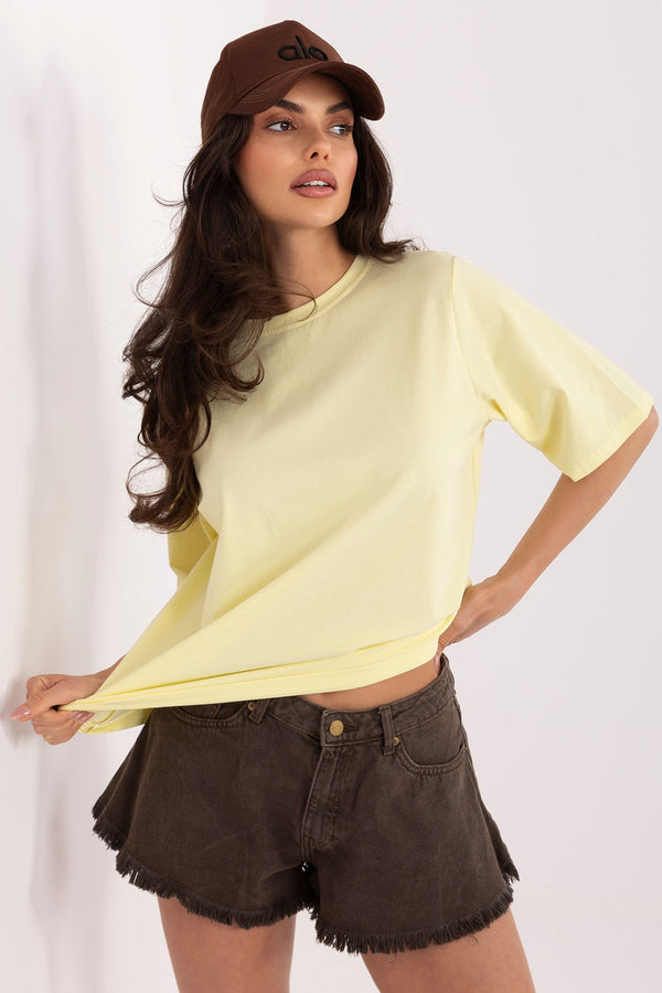 Blouse femme Rue Paris T Shirt T — jaune