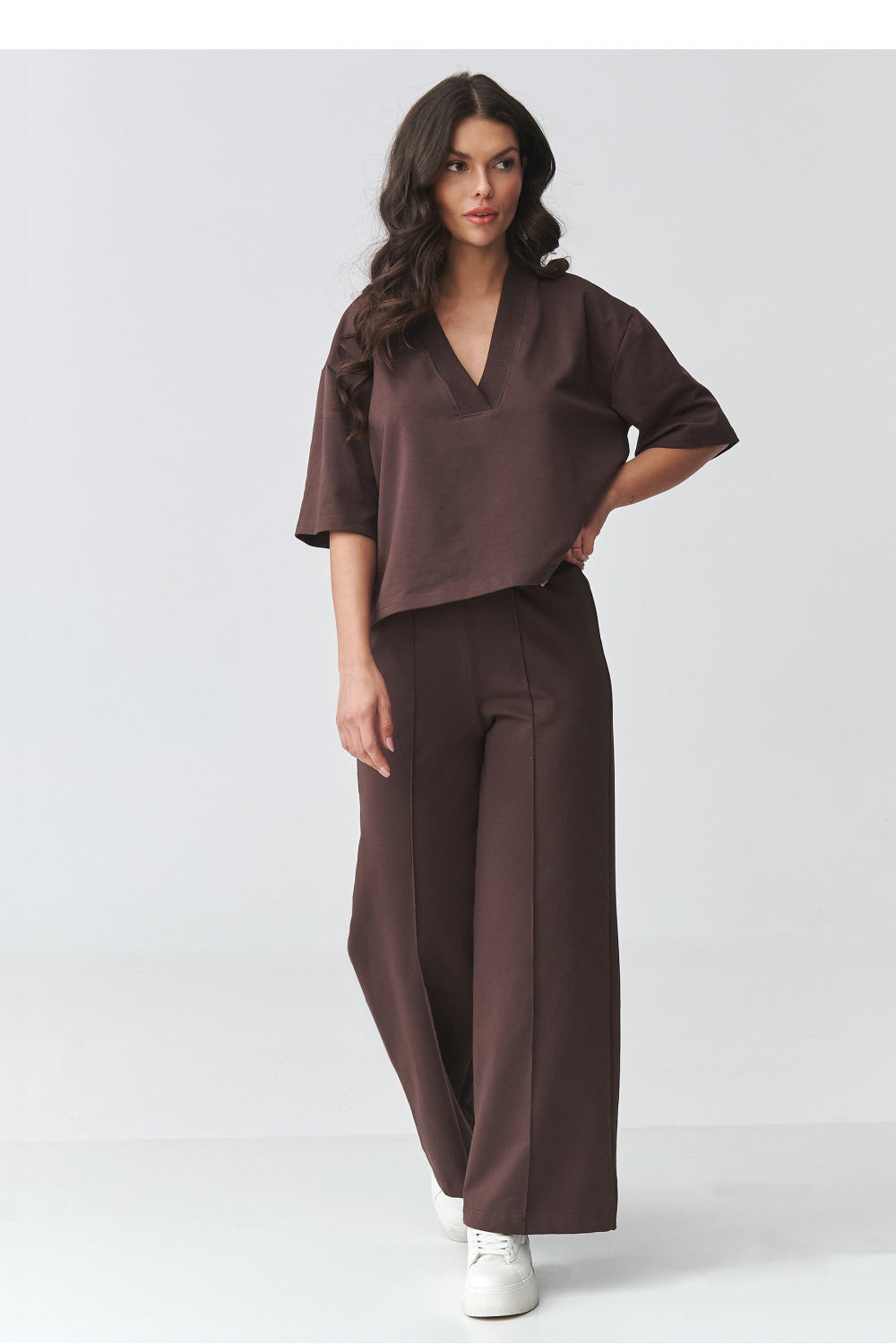 Ensemble lingerie femme Makadamia L Ensemble L — brun