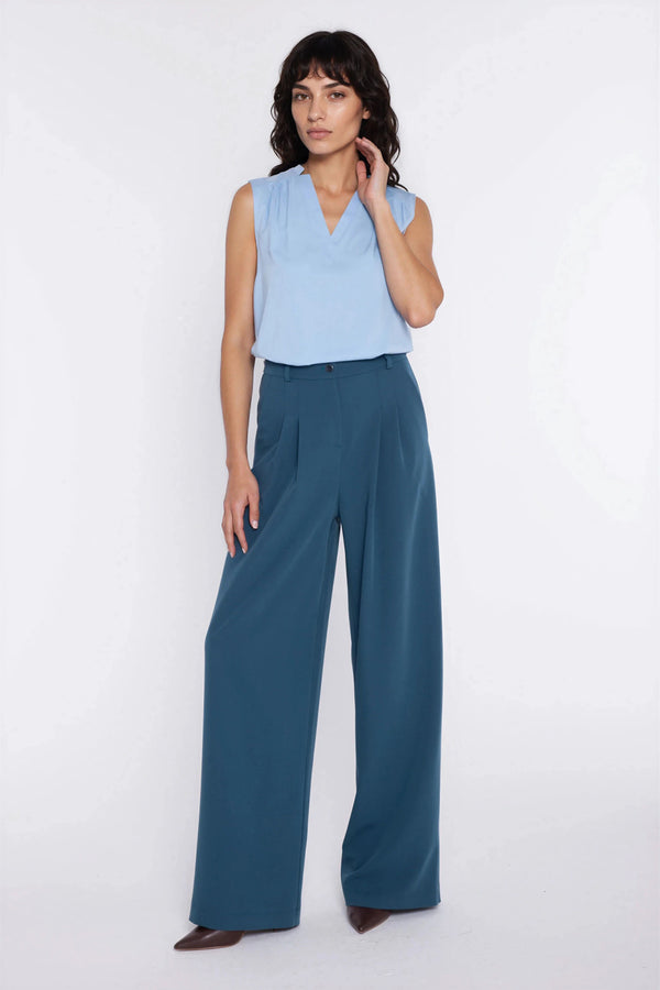 Chaussures à talons femme Nife Pantalon Pantalon — bleu