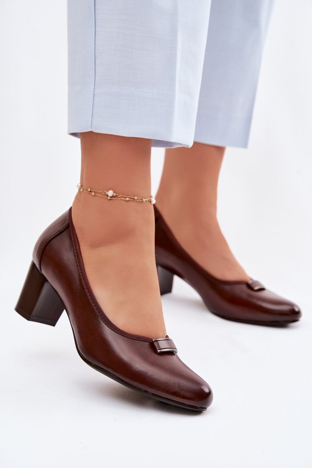 Chaussures à talons femme Step in style — brun