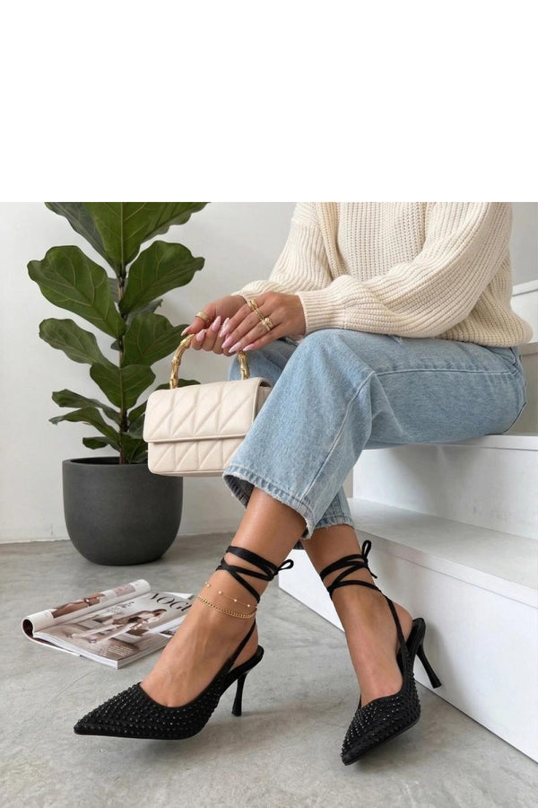 Chaussures à talons femme Solea Talons À Lacets — rosé