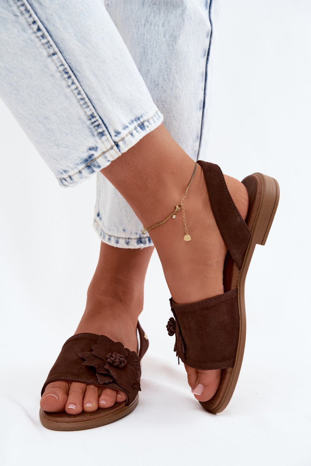 Sandales femme Step in style — brun