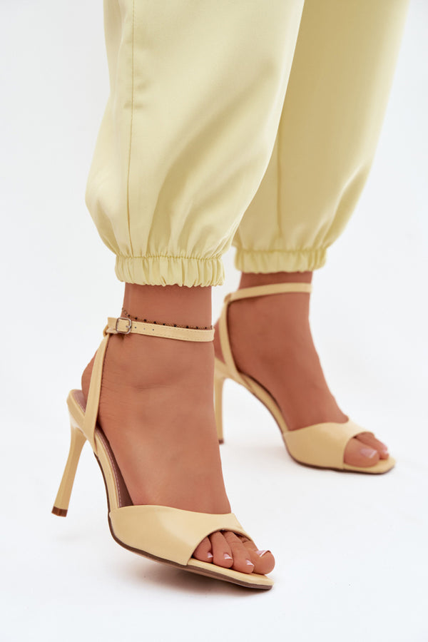 Sandales femme Step in style À Talons À — jaune