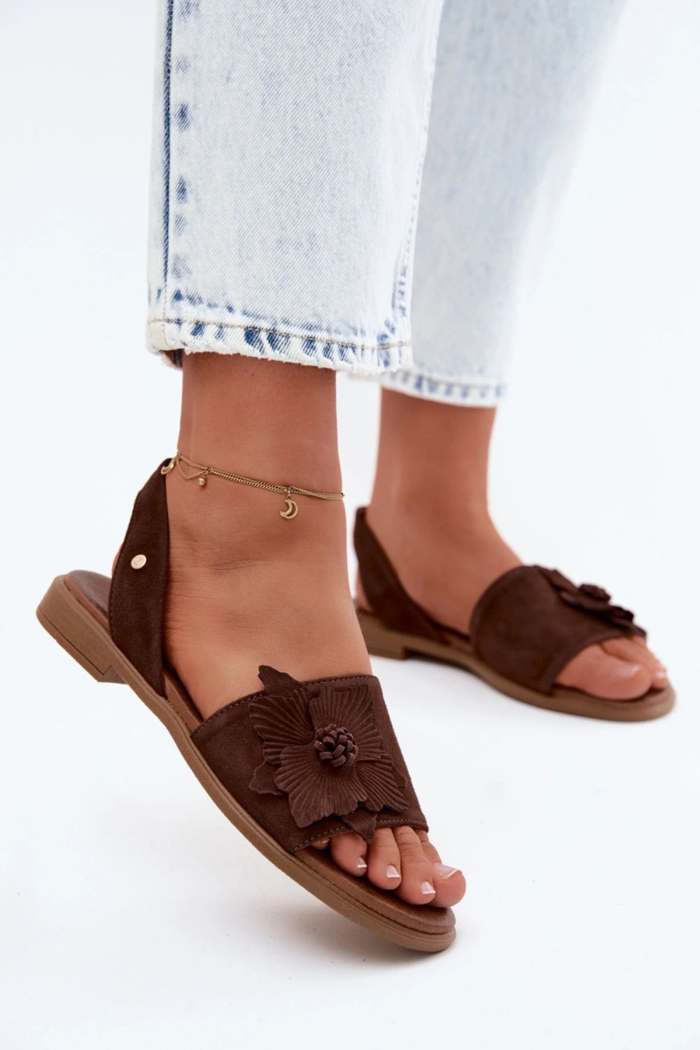 Sandales femme Step in style — brun
