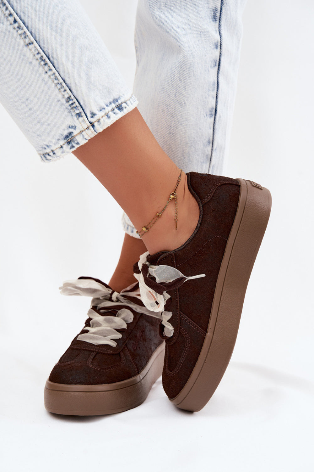 Baskets femme Step in style À Plateforme À — brun