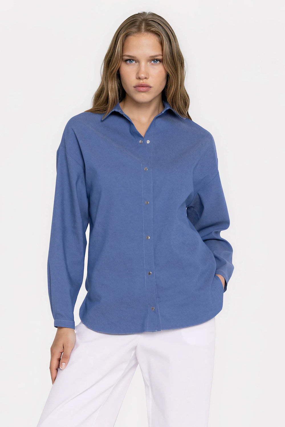 Blouse femme Nife — bleu