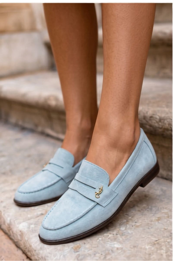 Moccasins femme Step in style — bleu