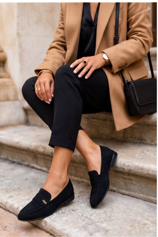 Moccasins femme Step in style — noir