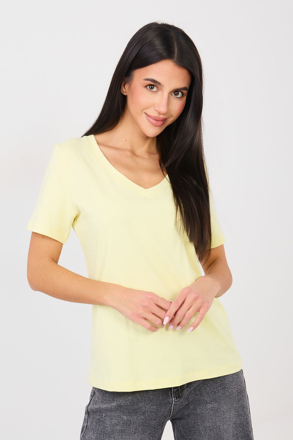 Blouse femme Rue Paris T Shirt T — jaune