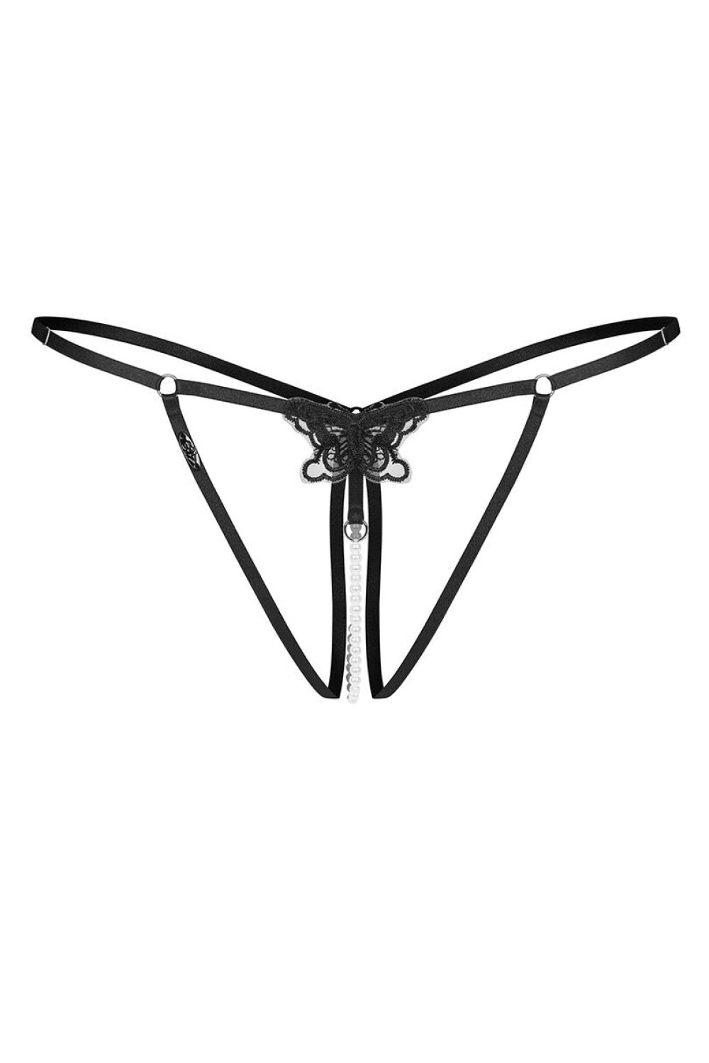 String femme Obsessive Strings Strings — noir