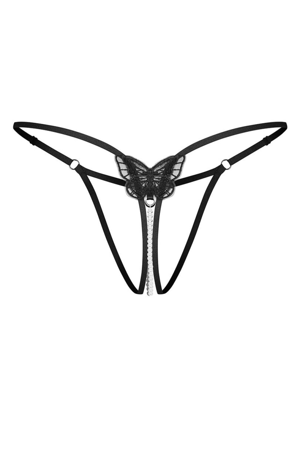 String femme Obsessive Strings Strings — noir