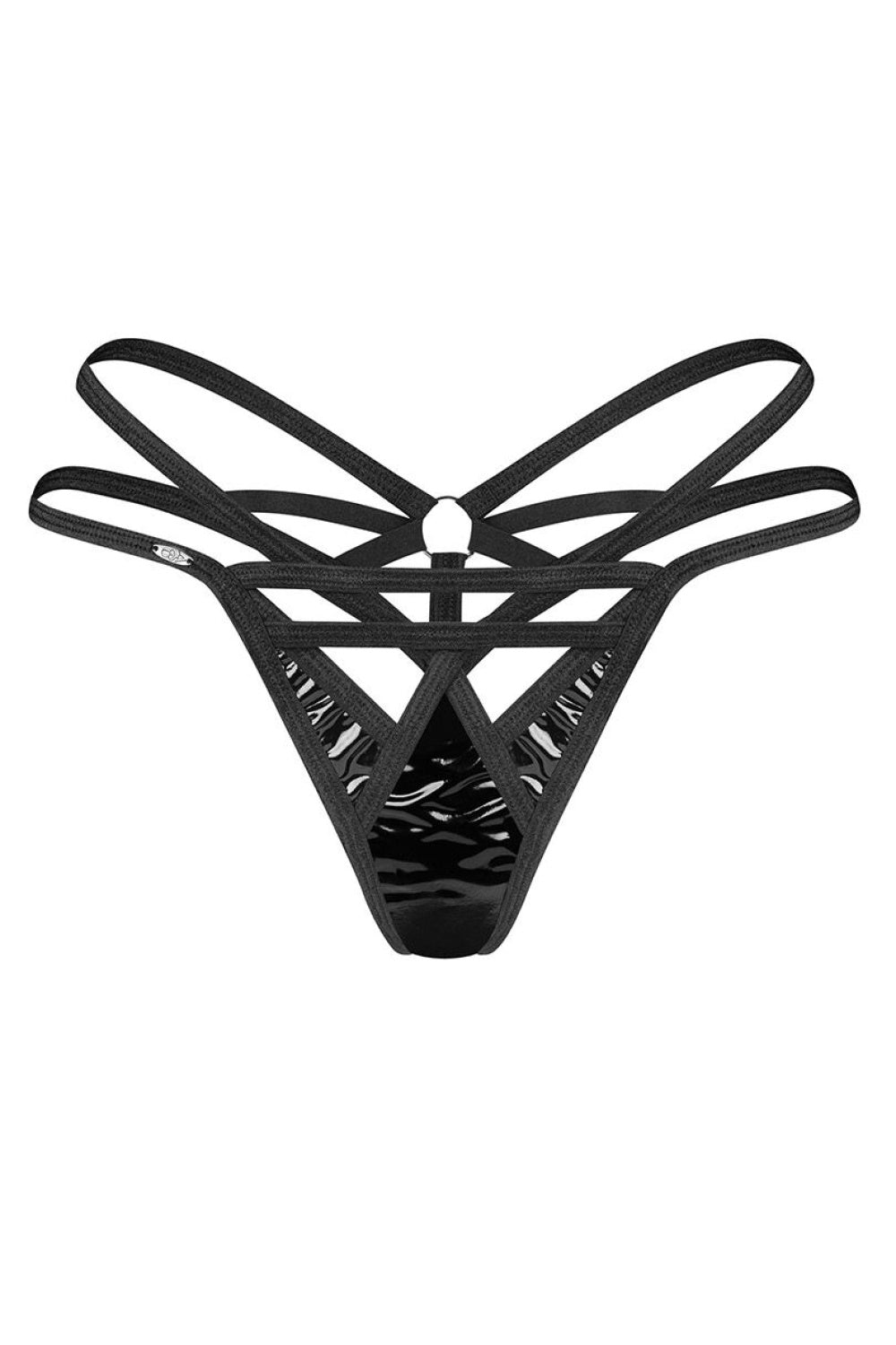 String femme Obsessive Strings Strings — noir