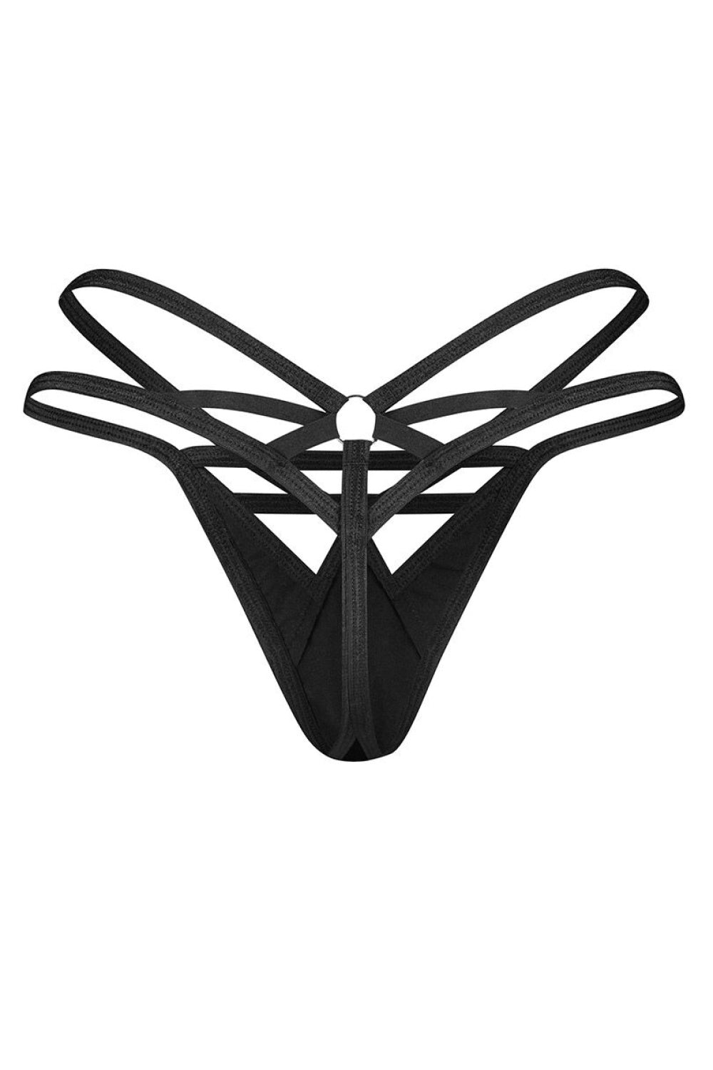 String femme Obsessive Strings Strings — noir
