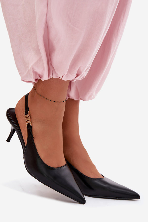 Sandales femme Step in style À Talons À — noir