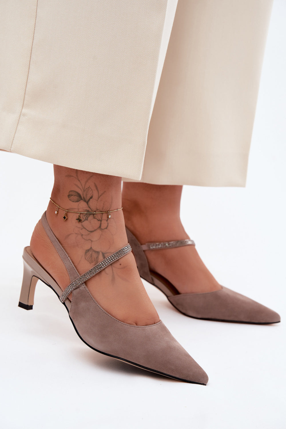 Sandales femme Step in style À Talons À — beige