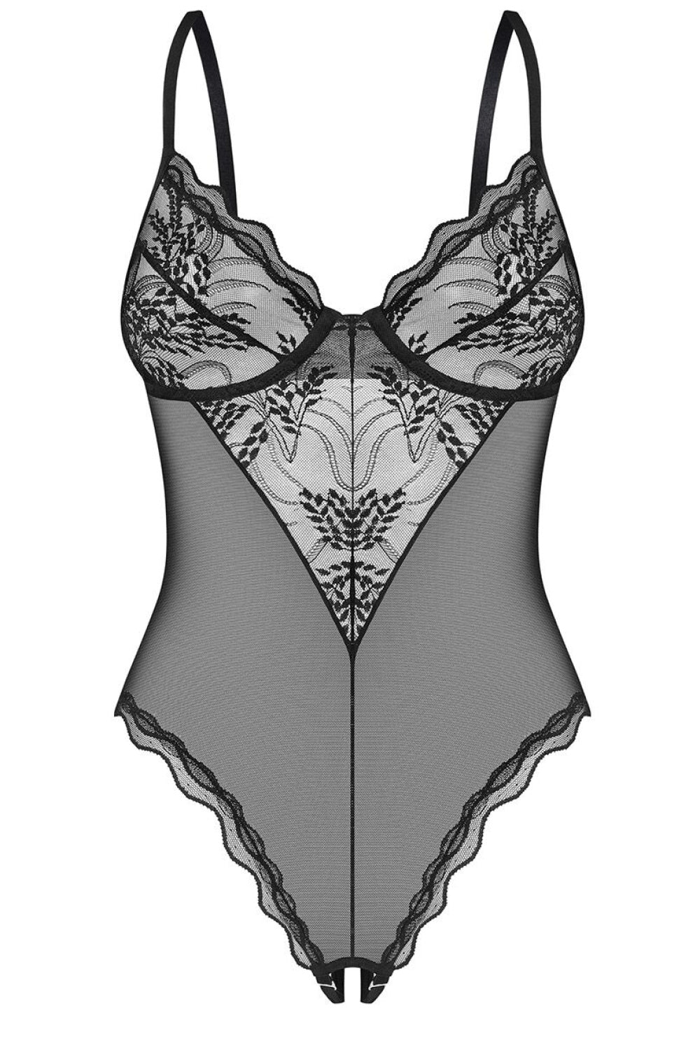 Corset femme Obsessive — noir