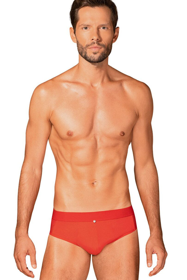 Culotte homme Obsessive Slip Slip — rouge