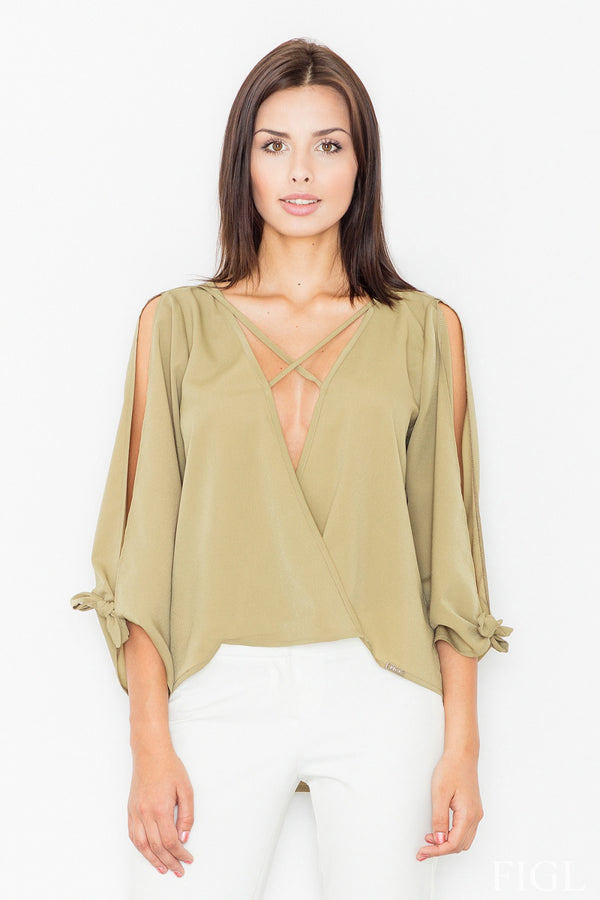 Blouse femme Figl Chemisier Chemisier — vert