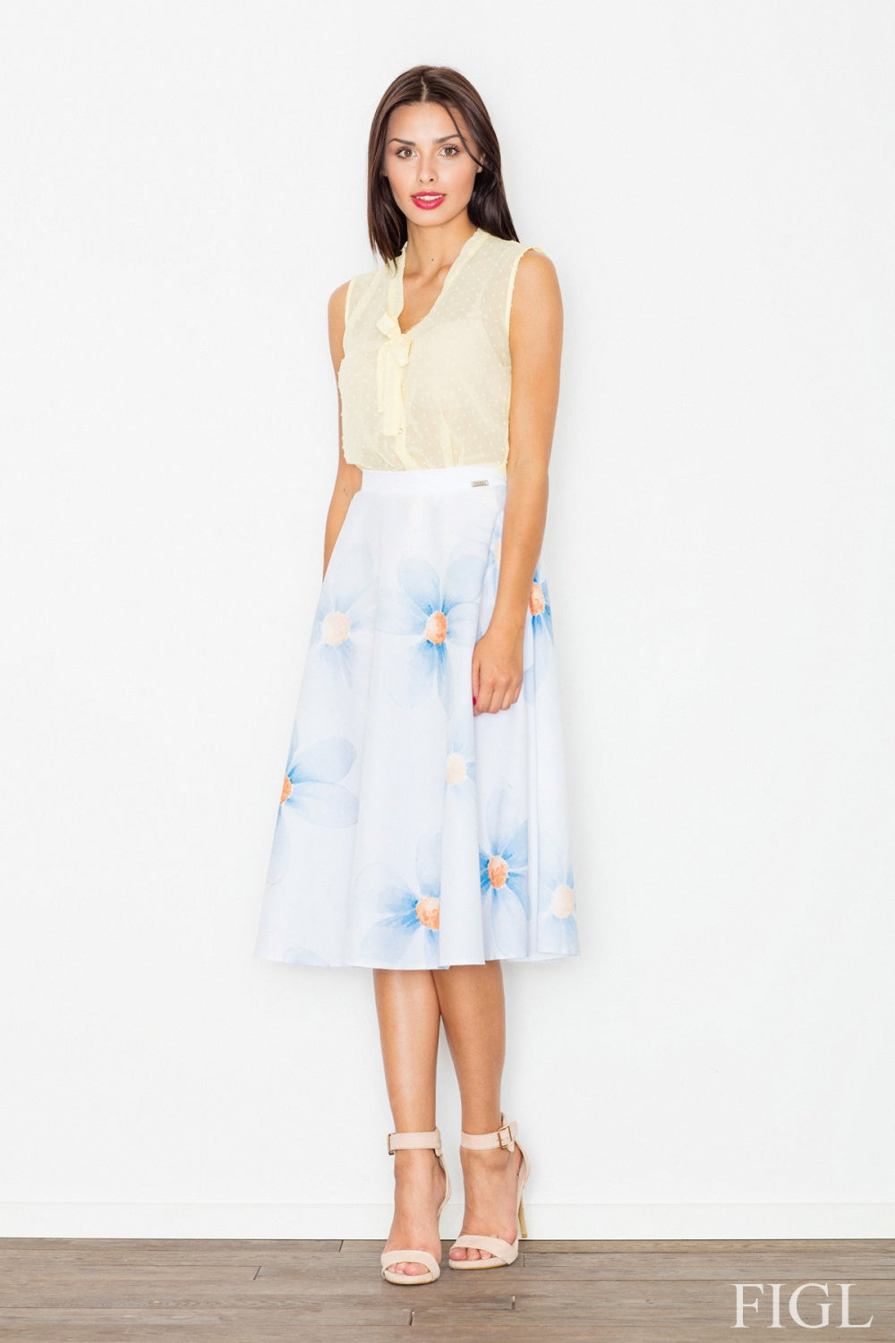 Jupe femme Figl — blanc