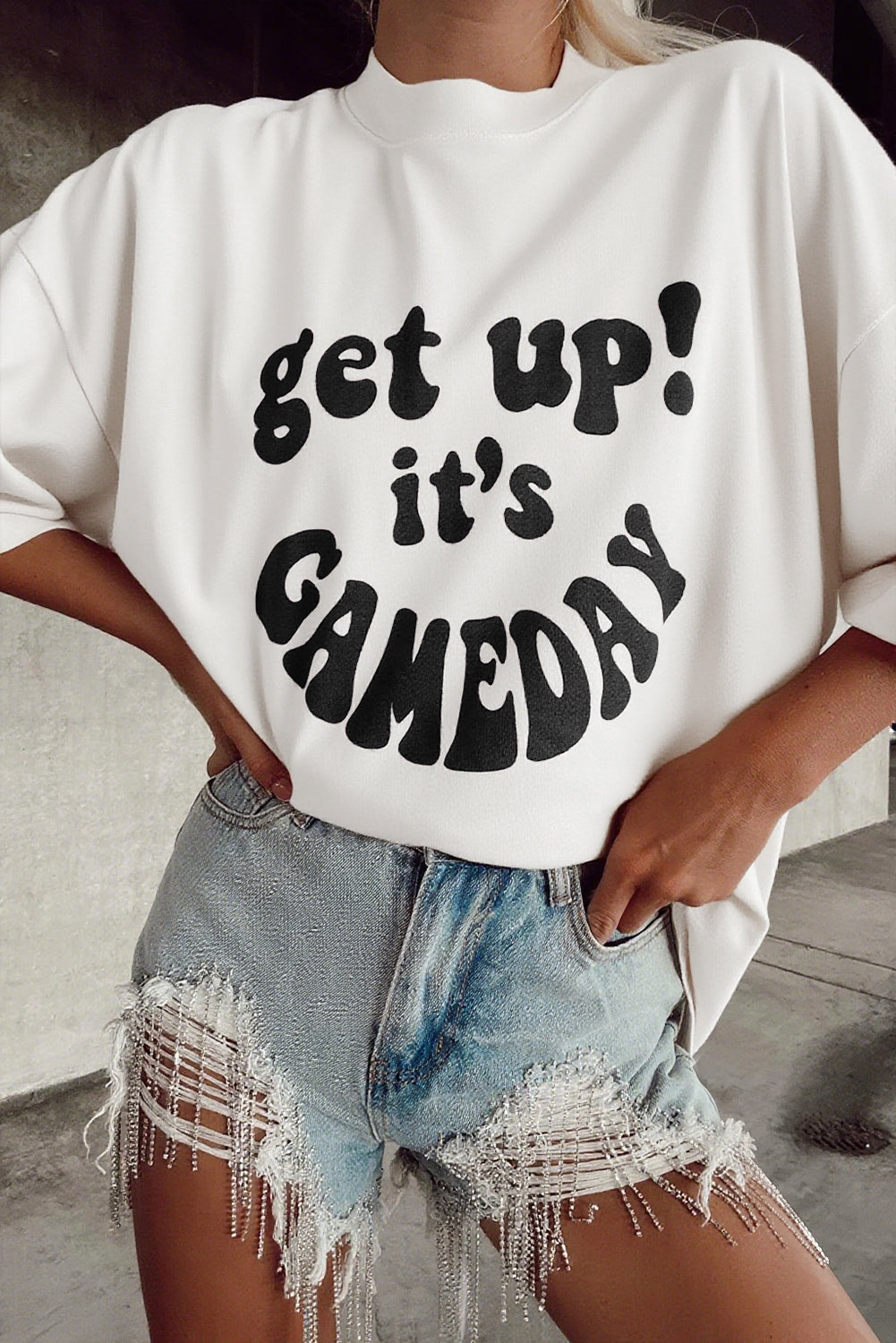 T-shirt femme — beige