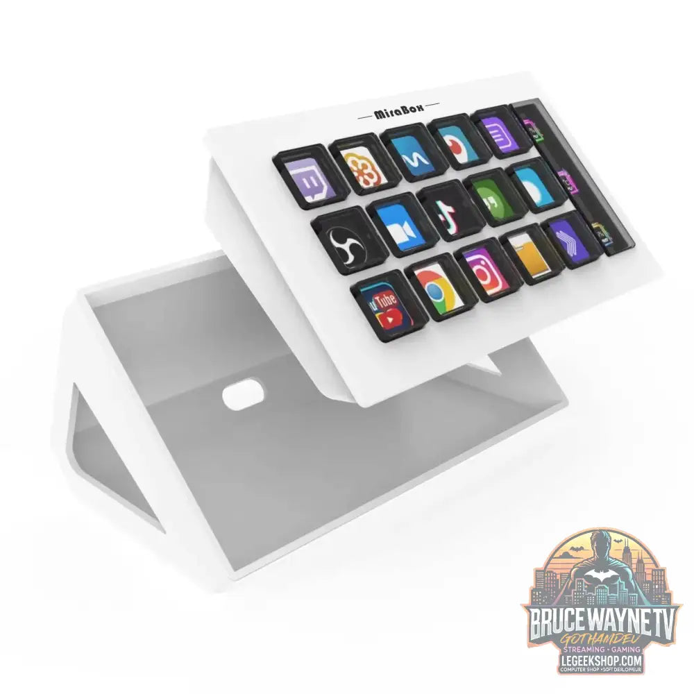 🎛️ Stream Deck Mini – Clavier Visuel 15 Touches LCD Personnalisables | Win / macOS - Legeekshop