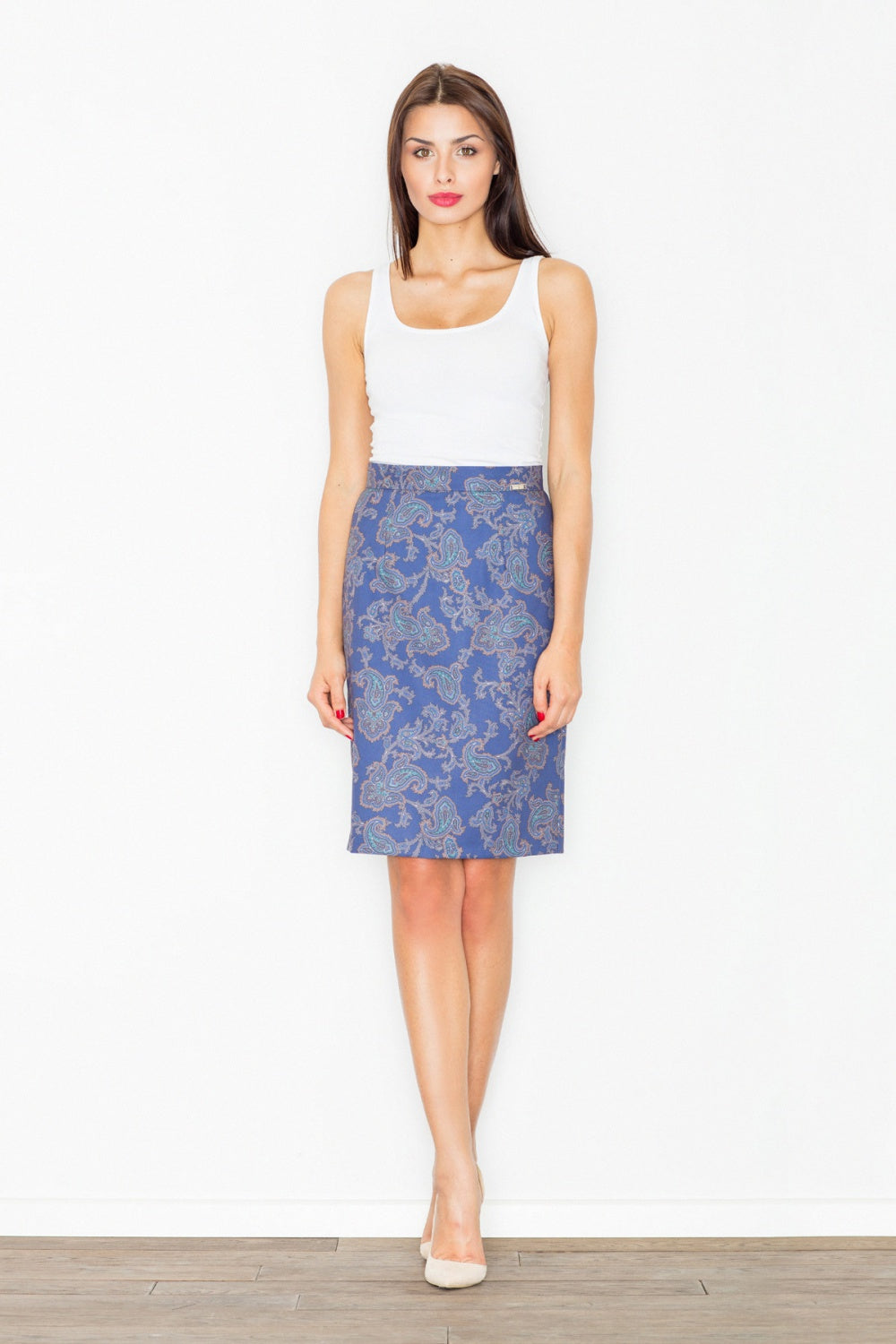 Jupe femme Figl — bleu marine