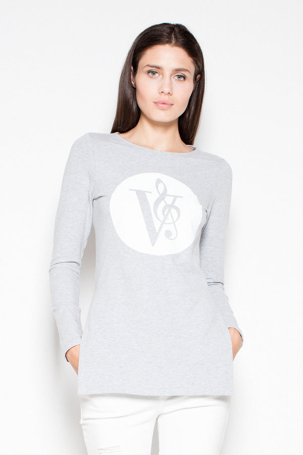 T-shirt femme Venaton Sweatshirt Sweatshirt — gris