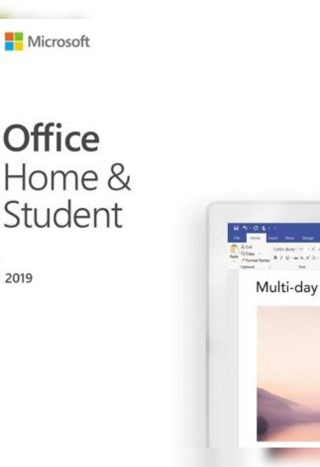 Microsoft Office Home & Student 2019 (PC, Mac) (1 Device, Lifetime) - Microsoft Key - GLOBAL