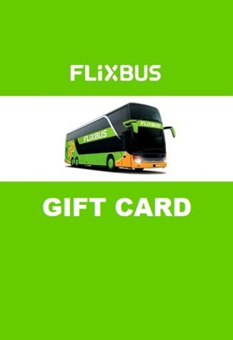 FLIXBUS Gift Card 100 EUR - FlixBus Key - SPAIN